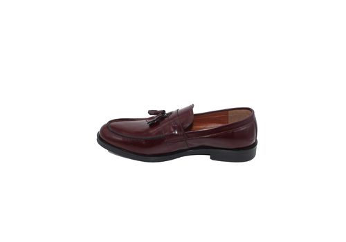 Eleganza Tassel loafers Cuir Bordeau Démasquable - 523 au meilleur prix au Maroc