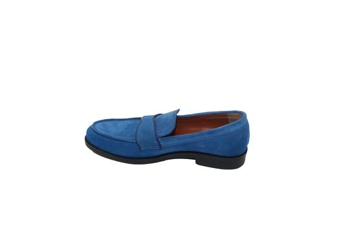 Montechristo penny loafers Cuir Bleu petrol - 528 au meilleur prix au Maroc