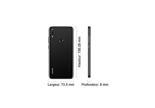 HUAWEI Y6PRIME 2019 NOIR au meilleur prix au Maroc