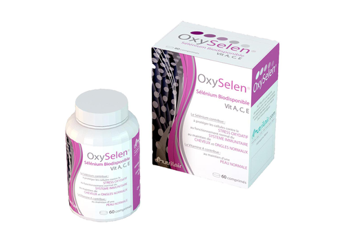 OXYSELEN SÉLÉNIUM NUTRILAIR 60 comprimés au meilleur prix au Maroc