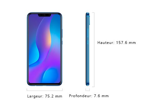 HUAWEI NOVA 3I 2019 BLEU au meilleur prix au Maroc