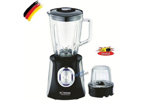 GRAND BLENDER MIXEUR1,8 L BOMANN GERMANY - TOUCHES SWITCH AVEC LED LIGHT au meilleur prix au Maroc