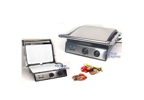 GRAND PANINI GRILLADE PROFESSIONNEL REVETEMENT CERAMIC SANS HUILE SANS BEURE au meilleur prix au Maroc