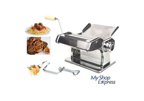 BOMANN MACHINE A PATES MANUELLE DETACHABLE ACIER CHROME - 180MM GRIS au meilleur prix au Maroc