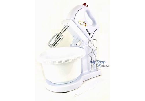 Batteur électrique avec bol 2 fouets et 2 crochets au meilleur prix au Maroc