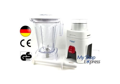 BOMAN MIXEUR BLENDER - 1,5L + MOULIN EPICES BOL INCASSABLE + SPATULE au meilleur prix au Maroc