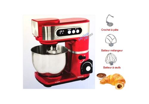 ROBOT PETRIN PATISSIER A 7 VITESSES, 7L -1800 -  A ECRAN LED au meilleur prix au Maroc