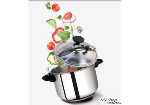 ORIGINAL COCOTTE MINUTE 8L EN INOX BY EXPRESS au meilleur prix au Maroc