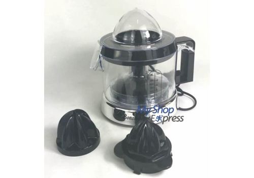 BONOMI PRESSE AGRUMES ELECTRIQUE ULTRA COMPACT AVEC 2 CONES ET COUVERTURE ANTI-POUSIERE au meilleur prix au Maroc