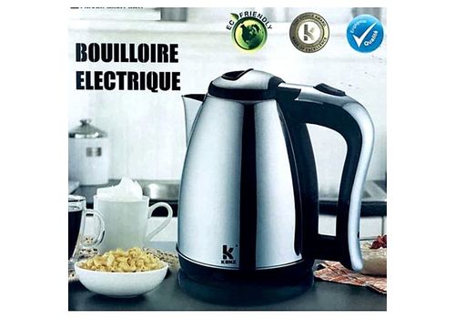 PACK PLAQUE DE CUISSON ELECTRIQUE DOUBLE 2000W INOX + BOUILLOIRE ELECTRIQUE 1.8L INOX au meilleur prix au Maroc