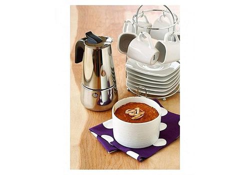 Cafetière italienne en acier inoxydable - 4 Tasses au meilleur prix au Maroc