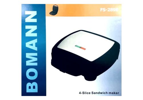 BOMANN TOASTER & PANINI 1400W  - ANTI-ADHESIF - SILVER au meilleur prix au Maroc