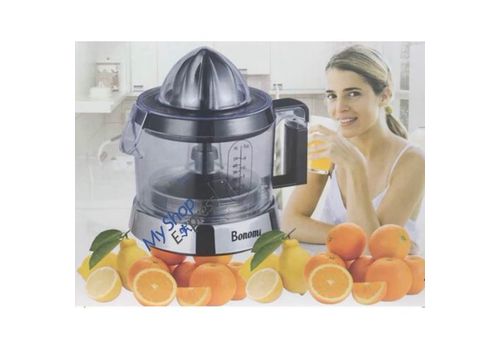 BONOMI PRESSE AGRUMES ELECTRIQUE ULTRA COMPACT AVEC 2 CONES ET COUVERTURE ANTI-POUSIERE au meilleur prix au Maroc