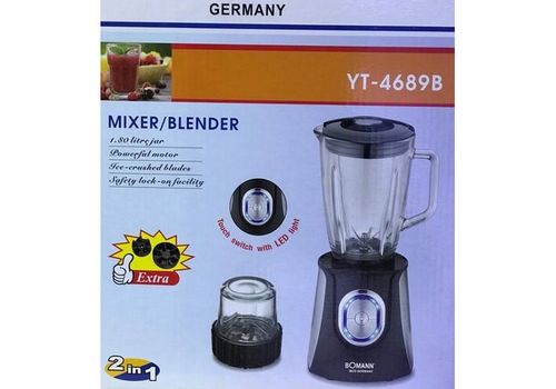 GRAND BLENDER MIXEUR1,8 L BOMANN GERMANY - TOUCHES SWITCH AVEC LED LIGHT au meilleur prix au Maroc