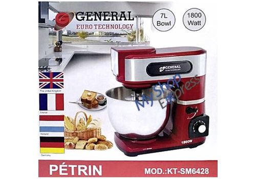 ROBOT PETRIN PATISSIER A 7 VITESSES  7L -1800 W au meilleur prix au Maroc