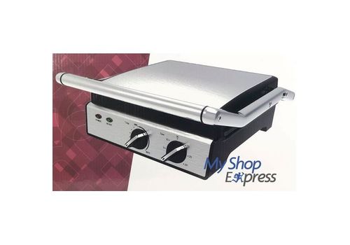 GRAND PANINI GRILLADE PROFESSIONNEL REVETEMENT CERAMIC SANS HUILE SANS BEURE au meilleur prix au Maroc