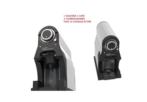 MACHINE CAFETIERE A EXPRESSO 4 EN 1 + 10 CAPSULES GRATUIT au meilleur prix au Maroc