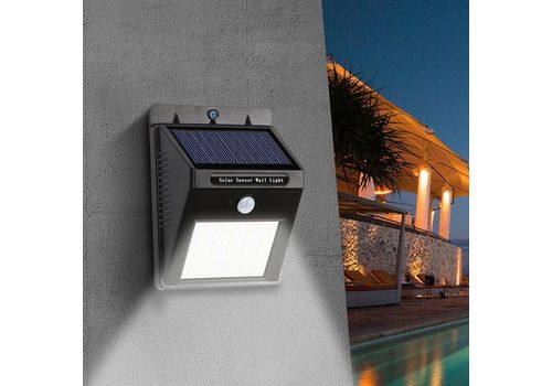LED lampe Solaire d’extérieur avec détecteur de mouvement au meilleur prix au Maroc