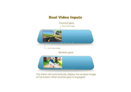 FULL 1080P HD DUAL CAR CAMERA VEHICLE BLACKBOX DVR MOTION DETECTION NIGHT VISION au meilleur prix au Maroc