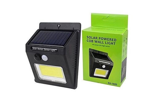 LED lampe Solaire d’extérieur avec détecteur de mouvement au meilleur prix au Maroc