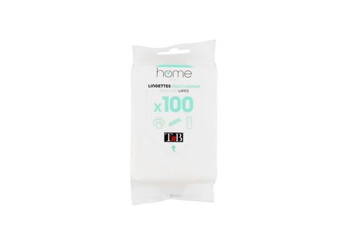 TNB Boîte 100 lingettes multi-usage sauf écrans LCD/Plasma au meilleur prix au Maroc
