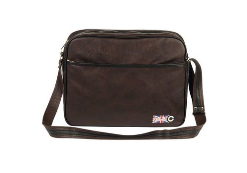 TNB ORIGINAL LONDON - besace PC portable 15.6' choco/bleu au meilleur prix au Maroc