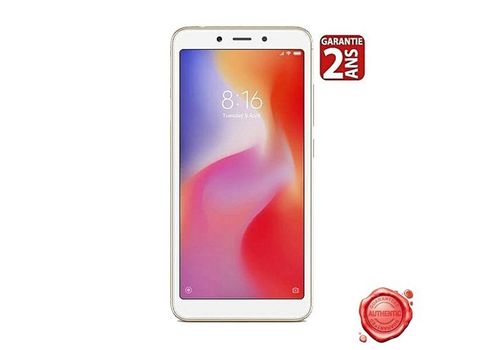 REDMI 6A - 2GB - 16GB - 5.45'' - QUAD-CORE - 13MPX - GOLD au meilleur prix au Maroc