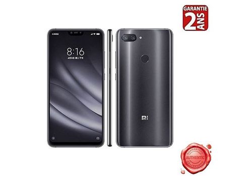 MI 8 LITE 4GB + 64GO - 6.26 4K POUCES ALL SCREEN-DESIGN - DOUBLE CAMERA.NOIR au meilleur prix au Maroc