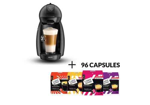 Machine a Café Piccolo + 96 Capsules au meilleur prix au Maroc