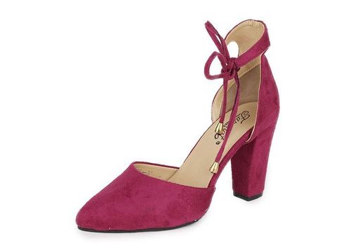 ESCARPINS à Talon GRENAT au meilleur prix au Maroc
