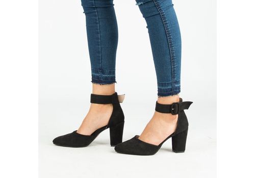 ESCARPINS à Talon -NOIR au meilleur prix au Maroc
