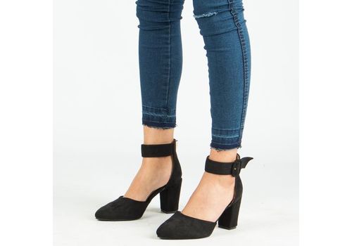 ESCARPINS à Talon -NOIR au meilleur prix au Maroc
