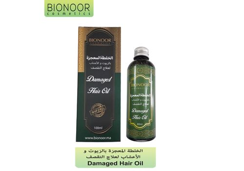 Bionoor Hair oil cheveux abimés au meilleur prix au Maroc