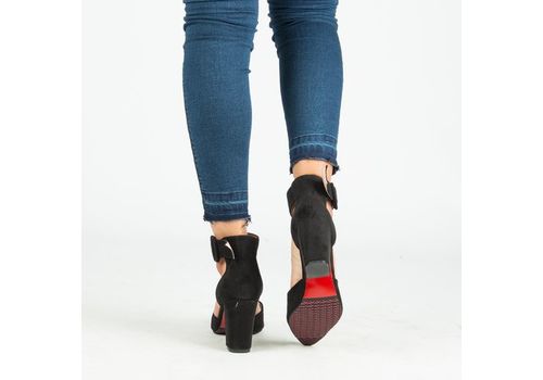 ESCARPINS à Talon -NOIR au meilleur prix au Maroc