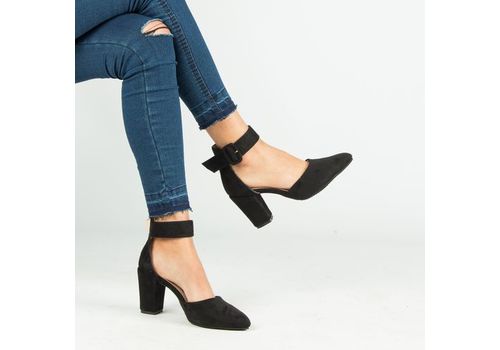 ESCARPINS à Talon -NOIR au meilleur prix au Maroc