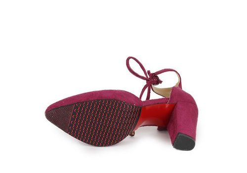 ESCARPINS à Talon GRENAT au meilleur prix au Maroc