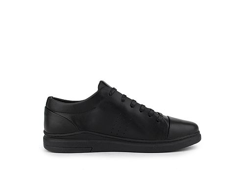 MEZZO Baskets Mezzo en cuir véritable Noir au meilleur prix au Maroc