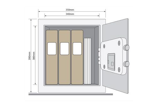 YALE COFFRE FORT YSV 390 DB1 au meilleur prix au Maroc