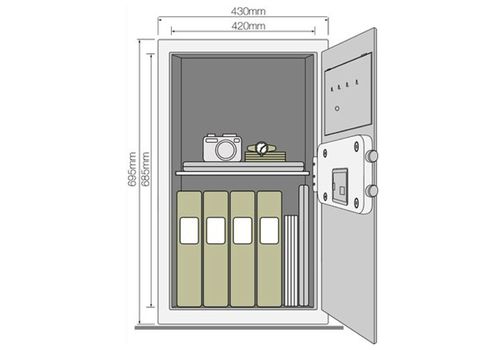 YALE COFFRE FORT YSV 695 DB1 au meilleur prix au Maroc