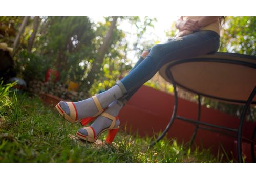 SKY BLUE LUREX SOX au meilleur prix au Maroc