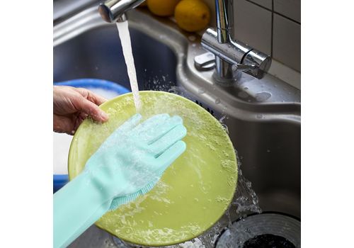 GANT ORIGINAL DE NETTOYAGE VAISSELLES MAGIQUES EN SILICONE - 1 PAIRE au meilleur prix au Maroc