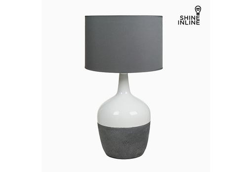 Lampe de bureau Blanche Gris by Shine Inline au meilleur prix au Maroc