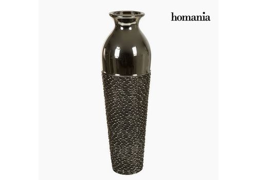 Vase Céramique Argent Gris - Collection Serious Line by Homania au meilleur prix au Maroc