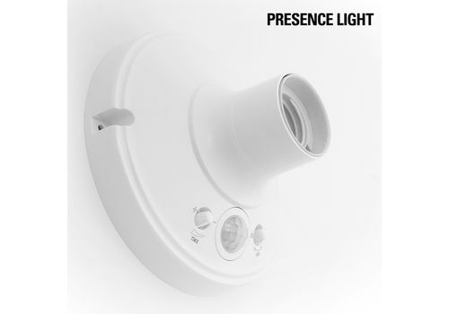 Douille d'Ampoule avec Détecteur de Mouvement Presence Light au meilleur prix au Maroc