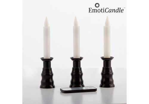 Bougies LED Ambiance Romantique EmotiCandle (pack de 3) au meilleur prix au Maroc