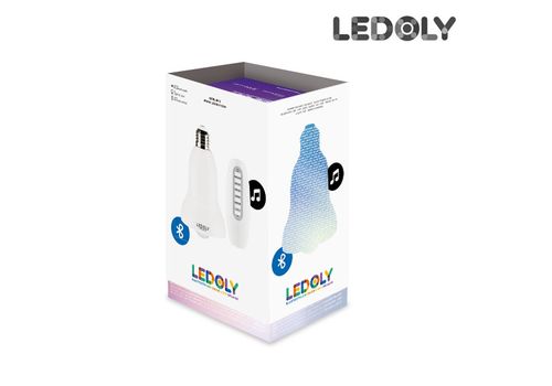 Ampoule LED Multicolore Bluetooth avec Haut-parleur Ledoly C1000 au meilleur prix au Maroc