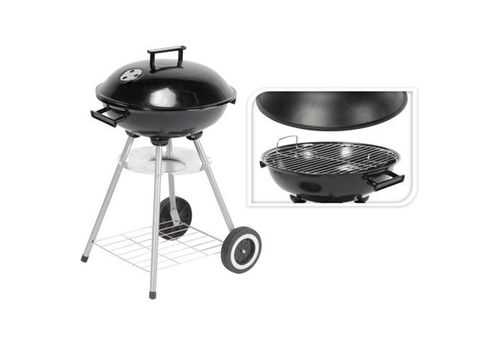 Barbecue à Charbon avec Couvercle et Roulettes BBQ Classics au meilleur prix au Maroc