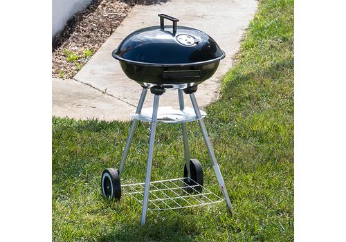 Barbecue à Charbon avec Couvercle et Roulettes BBQ Classics au meilleur prix au Maroc