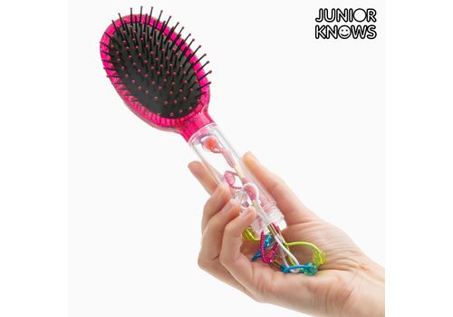 Brosse à Cheveux avec Accessoires Fashion Junior Knows au meilleur prix au Maroc
