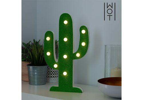 Lampe LED Cactus Wagon Trend (10 LED) au meilleur prix au Maroc